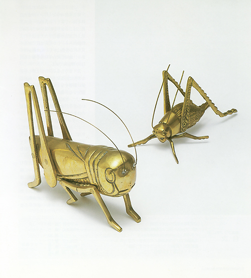 特価正規品 銅製アンティーク昆虫黄金虫一輪挿し 工芸品